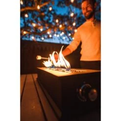 Ukiah - Loom X Tabletop Gas Fire Pit -Clean Pool Supply Loom X Tabletop Gas Fire Pit 2