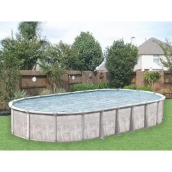 Marina 15'x26' X 52" Oval Above Ground Pool Package -Clean Pool Supply Marina 15x26 x 52 Oval Above Ground Pool Package 4