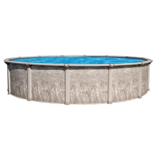 Marina 24' X 52" Round Above Ground Pool Package 4 Marina 24' X 52" Round Above Ground Pool Package - Image 2