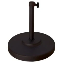 Metal Umbrella Base - Black Or Bronze Cast Iron Bases For Umbrellas -Clean Pool Supply Metal Umbrella Base Black or Bronze Cast Iron Bases For Umbrellas 6