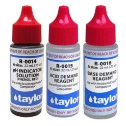 Taylor Technologies - OTO 6-Way Test Kit For Alkalinity, Bromine, Chlorine, And PH -Clean Pool Supply OTO 6 Way Test Kit for Alkalinity Bromine Chlorine and pH 3