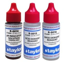 Taylor Technologies - OTO 6-Way Test Kit For Alkalinity, Bromine, Chlorine, And PH -Clean Pool Supply OTO 6 Way Test Kit for Alkalinity Bromine Chlorine and pH 7