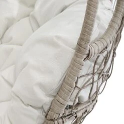 Crosley - Cleo Indoor/Outdoor Wicker Hanging Egg Chair -Clean Pool Supply Outdoor Wicker Hanging Egg Chair 12