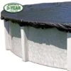 Fine Mesh 16' X 32' Oval Winter Pool Cover, 3 Year Warranty