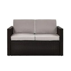 Crosley - Palm Harbor Wicker Loveseat -Clean Pool Supply Palm Harbor Wicker Loveseat 8