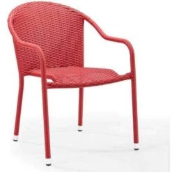 Palm Harbor Wicker Stacking Chair Set -Clean Pool Supply Palm Harbor Wicker Stacking Chair Set 2