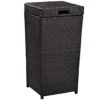 Palm Harbor Wicker Trash Bin -Clean Pool Supply Palm Harbor Wicker Trash Bin