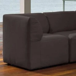 Big Joe - Patio Corner Chair, Castor Gray