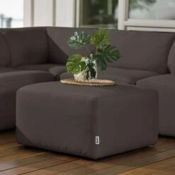 Big Joe - Patio Ottoman, Castor Gray