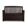 Keter - Patio Storage Bench 60 Gallons, Brown -Clean Pool Supply Patio Storage Bench 60 Gallons Brown