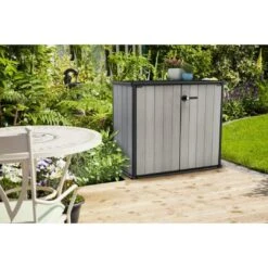 Keter - Patio Store Shed, Grey 18 Keter - Patio Store Shed, Grey -Clean Pool Supply Patio Store Shed Grey 6