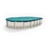 Polar Plus 12' X 24' Oval Winter Pool Cover With 40 Cover Clips 2 Polar Plus 12' X 24' Oval Winter Pool Cover With 40 Cover Clips -Clean Pool Supply Polar Plus 12 x 24 Oval Winter Pool Cover with 40 Cover Clips