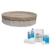 Polar Protector 20-Year 18' Round Winter Pool Cover With Pool Closing Kit Up To 15,000 Gallons Bundle 2 Polar Protector 20-Year 18' Round Winter Pool Cover With Pool Closing Kit Up To 15,000 Gallons Bundle -Clean Pool Supply Polar Protector 20 Year 18 Round Winter Pool Cover with Pool Closing Kit up to 15000 Gallons Bundle