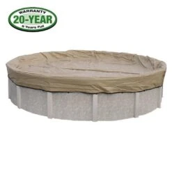 Polar Protector 21' X 41' Oval Winter Pool Cover With 55 Cover Clips -Clean Pool Supply Polar Protector 21 x 41 Oval Winter Pool Cover with 55 Cover Clips 1
