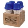 PoolRx - PoolRx+ Blue Mineral Unit For 7,500 To 20,000 Gallons, 4-Pack -Clean Pool Supply PoolRx Blue Mineral Unit for 7500 to 20000 Gallons 4 Pack