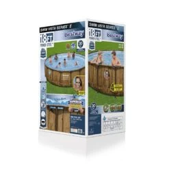 Bestway - Power Steel Swim Vista 18' Round Above Ground Pool Set -Clean Pool Supply Power Steel Swim Vista 18 Round Above Ground Pool Set 15