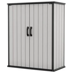 Keter - Premier Tall Shed, Grey