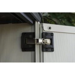 Keter - Premier Tall Shed, Grey -Clean Pool Supply Premier Tall Shed Grey 7