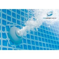 Intex - Prism Frame Greywood Above Ground Pool 18' Round X 48" Depth -Clean Pool Supply Prism Frame Greywood Above Ground Pool 18 Round x 48 Depth 9