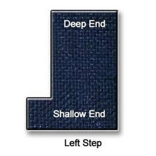 Polar 18' X 36' Rectangle Center End Step Winter Pool Cover With 15 Blue 8 Ft. Double Water Tubes 4 Polar 18' X 36' Rectangle Center End Step Winter Pool Cover With 15 Blue 8 Ft. Double Water Tubes - Image 2