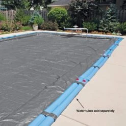 Midwest Canvas - Rectangle Winter Pool Cover, 16 Year Warranty, Silver 20 Midwest Canvas - Rectangle Winter Pool Cover, 16 Year Warranty, Silver -Clean Pool Supply Rectangle Winter Pool Cover 16 Year Warranty Silver 8