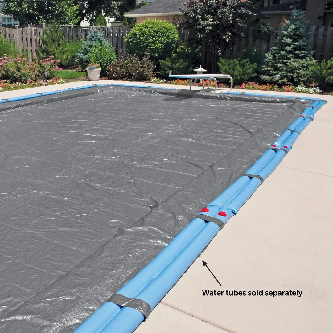 Midwest Canvas - Rectangle Winter Pool Cover, 16 Year Warranty, Silver 11 Midwest Canvas - Rectangle Winter Pool Cover, 16 Year Warranty, Silver - Image 9