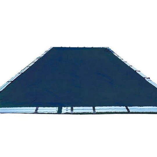 Midwest Canvas - 14' X 28' Rectangle Winter Pool Cover, 8 Year Warranty, Blue 4 Midwest Canvas - 14' X 28' Rectangle Winter Pool Cover, 8 Year Warranty, Blue - Image 2