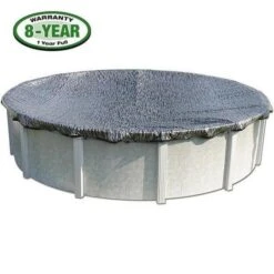 Micro Mesh 15' Round Winter Pool Cover, 8 Year Warranty