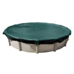 Midwest Canvas - Round Winter Pool Cover, 12 Year Warranty, Green 13 Midwest Canvas - Round Winter Pool Cover, 12 Year Warranty, Green -Clean Pool Supply Round Winter Pool Cover 12 Year Warranty Green 1
