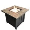 AZ Patio Heaters - Square Tile Propane Fire Pit, 40K BTU -Clean Pool Supply Square Tile Propane Fire Pit 40K BTU