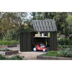 Keter - Store-It-Out Prime XL Storage Shed, Black -Clean Pool Supply Store It Out Prime XL Storage Shed Black 2