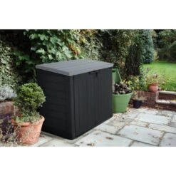 Keter - Store-It-Out Prime XL Storage Shed, Black -Clean Pool Supply Store It Out Prime XL Storage Shed Black 5