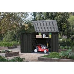 Keter - Store-It-Out Prime XL Storage Shed, Black -Clean Pool Supply Store It Out Prime XL Storage Shed Black 6