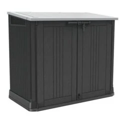 Keter - Store-It-Prime Resin Storage Shed, Black