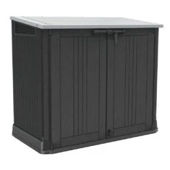 Keter - Store-It-Prime Resin Storage Shed, Black -Clean Pool Supply Store It Prime Resin Storage Shed Black 5