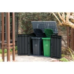 Keter - Store-It-Prime Resin Storage Shed, Black -Clean Pool Supply Store It Prime Resin Storage Shed Black 6