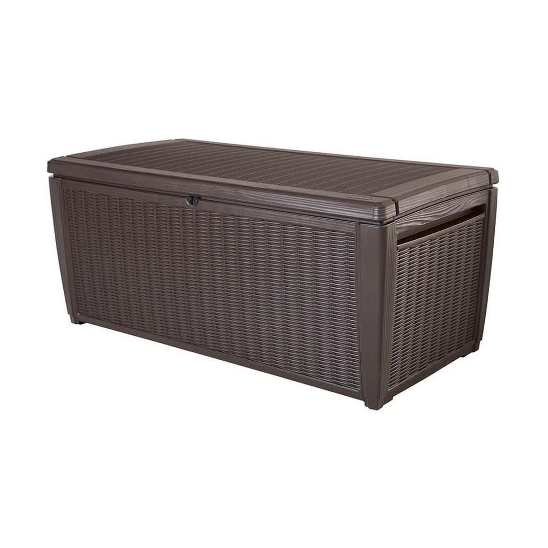 Keter - Sumatra Brown 135 Gallon Deck Box 9 Keter - Sumatra Brown 135 Gallon Deck Box - Image 7