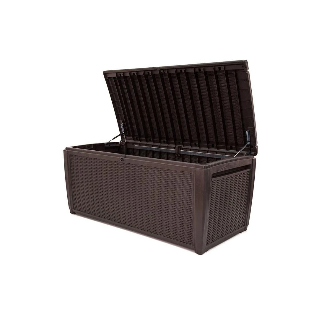 Keter - Sumatra Brown 135 Gallon Deck Box 10 Keter - Sumatra Brown 135 Gallon Deck Box - Image 8