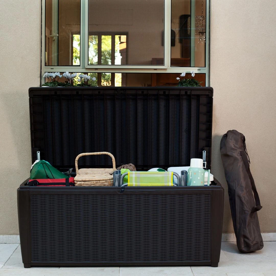 Keter - Sumatra Brown 135 Gallon Deck Box 12 Keter - Sumatra Brown 135 Gallon Deck Box - Image 10