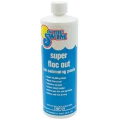 In The Swim - Super Floc Out, 1 Qt. -Clean Pool Supply Super Floc Clarifier 2