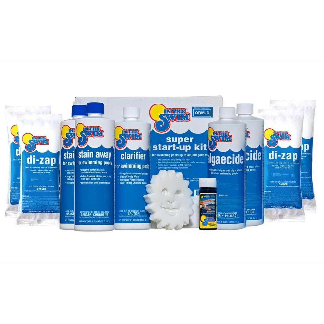 In The Swim - Super Pool Start-Up Chemical Kit Up To 35,000 Gallons 4 In The Swim - Super Pool Start-Up Chemical Kit Up To 35,000 Gallons - Image 2