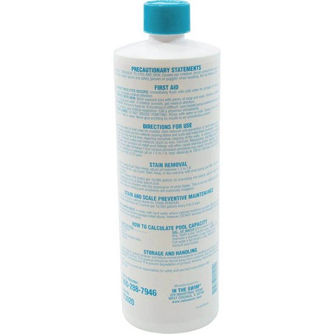 In The Swim - Super Stain Away For Swimming Pools, 1 Qt. 8 In The Swim - Super Stain Away For Swimming Pools, 1 Qt. - Image 6