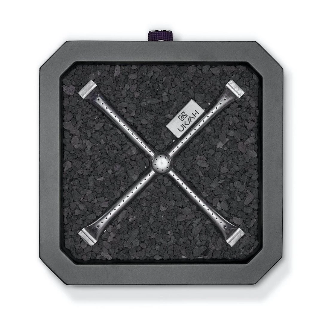 Ukiah - Tailgater X Portable Propane Fire Pit, Black 10 Ukiah - Tailgater X Portable Propane Fire Pit, Black - Image 8