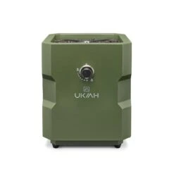 Ukiah - Tailgater X Portable Propane Fire Pit, Green -Clean Pool Supply Tailgater X Portable Propane Fire Pit Green 1