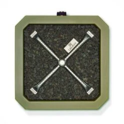 Ukiah - Tailgater X Portable Propane Fire Pit, Green -Clean Pool Supply Tailgater X Portable Propane Fire Pit Green 3