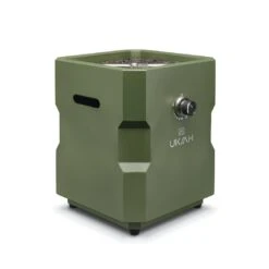 Ukiah - Tailgater X Portable Propane Fire Pit, Green -Clean Pool Supply Tailgater X Portable Propane Fire Pit Green 4