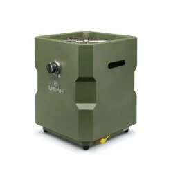 Ukiah - Tailgater X Portable Propane Fire Pit, Green -Clean Pool Supply Tailgater X Portable Propane Fire Pit Green 6