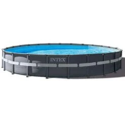 Intex - Ultra XTR Frame Deluxe Above Ground Pool 20' Round X 48" Depth -Clean Pool Supply Ultra XTR Frame Deluxe Above Ground Pool 20 Round x 48 Depth 2