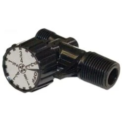 Hayward - Valve, Dial Control Assembly, Black -Clean Pool Supply Valve Dial Control Assembly Black 4