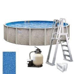 Verona 21' X 54" Round Above Ground Pool Package -Clean Pool Supply Verona 21 x 54 Round Above Ground Pool Package 6